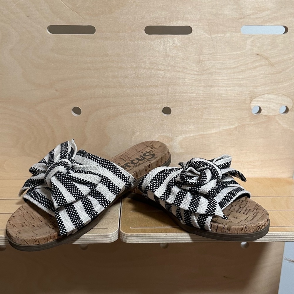 Sam Edelman Circus Sandals w/ Huge Bow